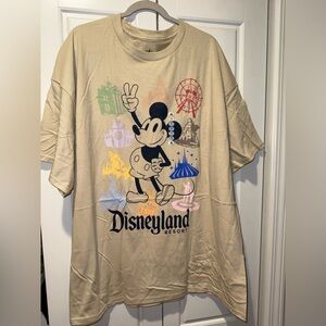 Disneyland Resort Mickey Mouse T-Shirt 3XL NWT